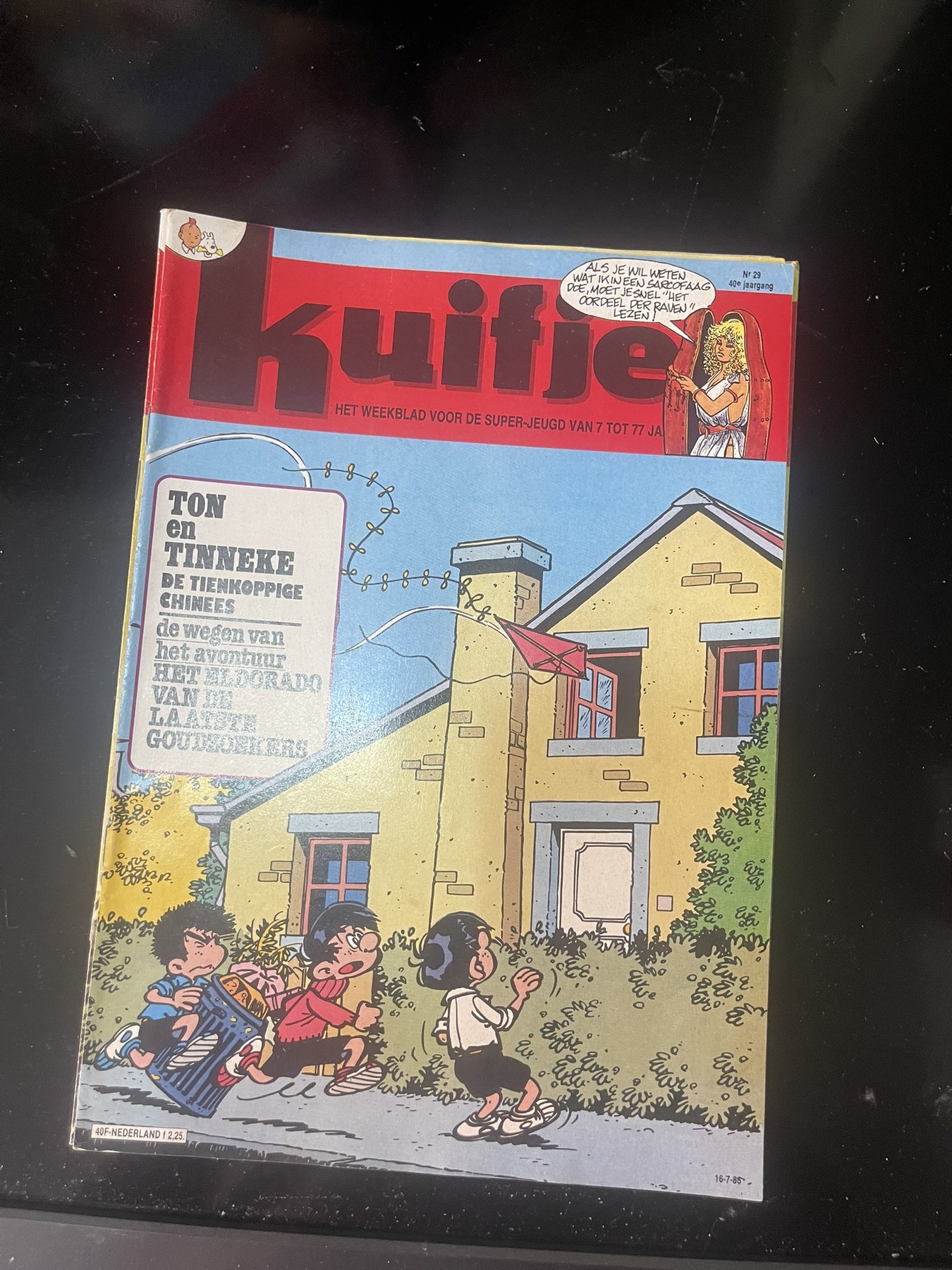 Cover van Kuifje 29