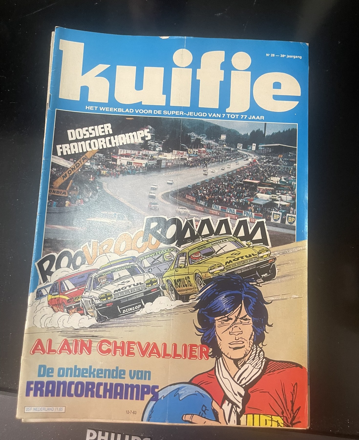 Cover van Kuifje 28