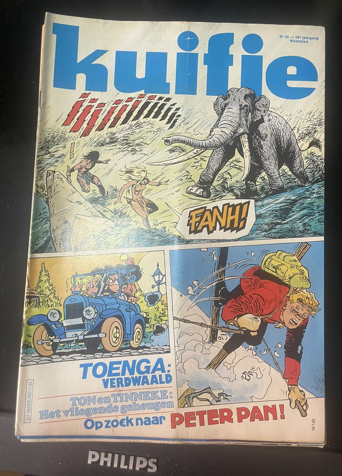 Cover van Kuifje 29