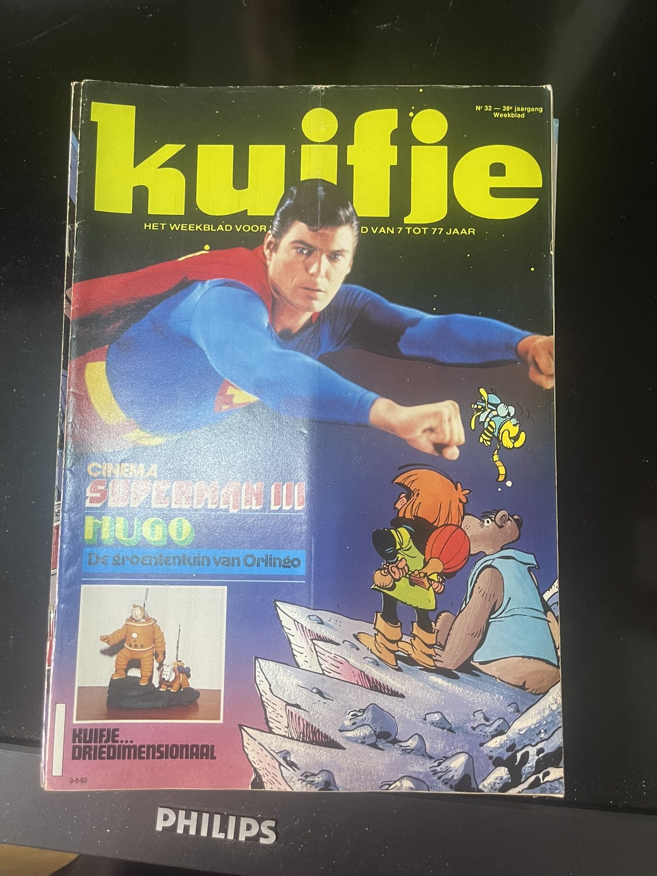 Cover van Kuifje 32