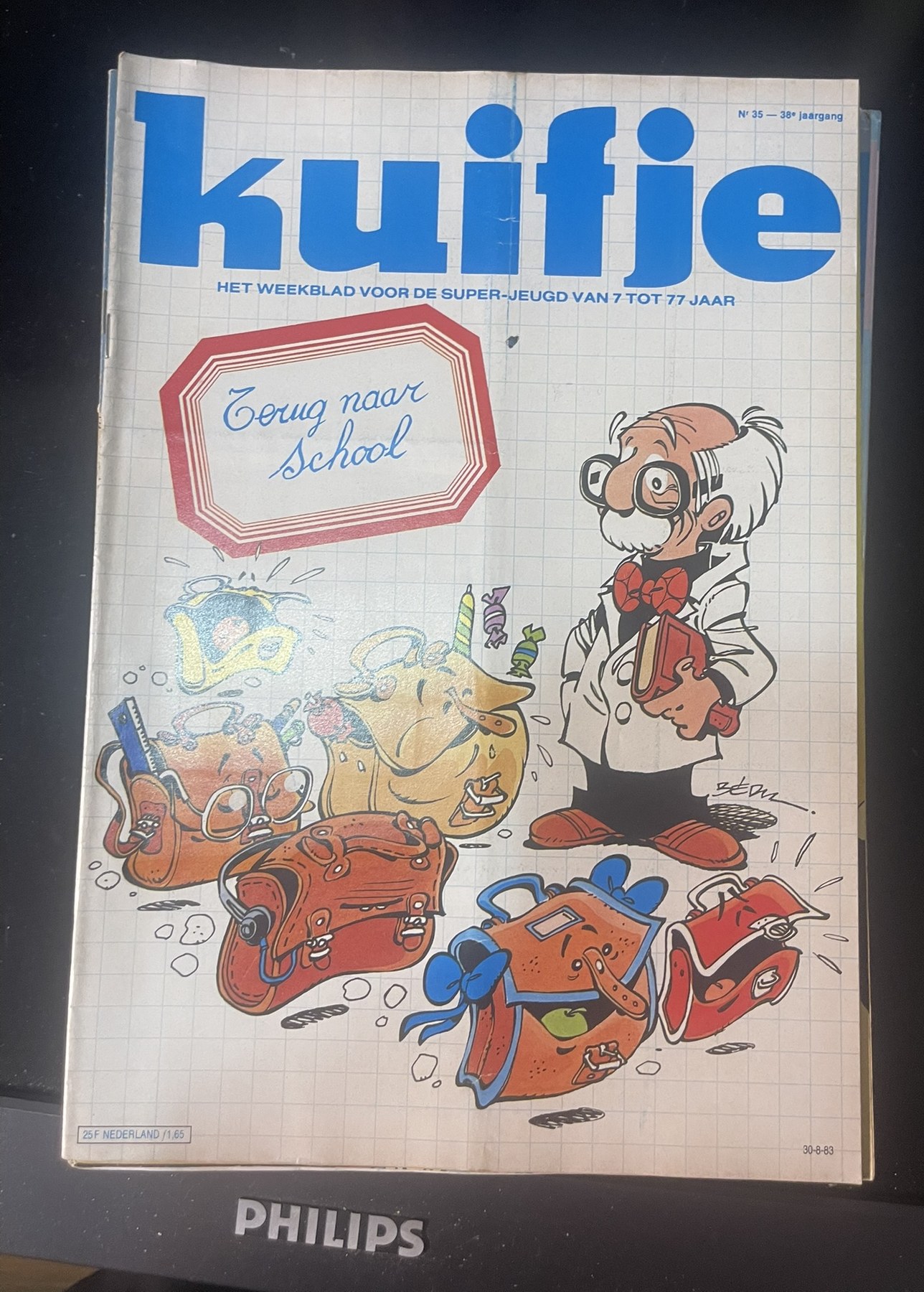 Cover van Kuifje 35