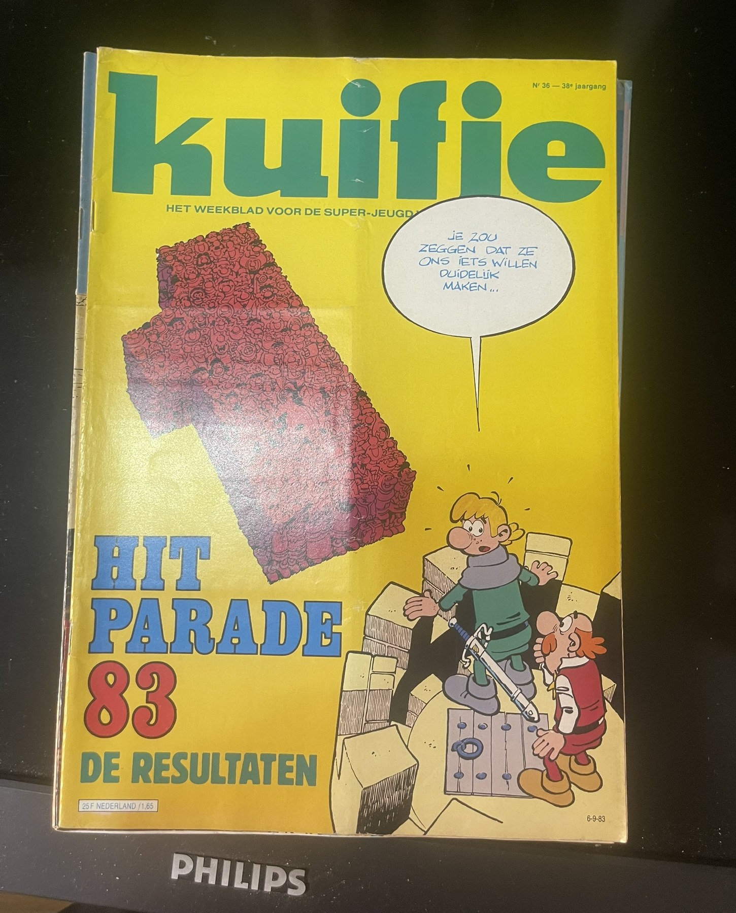 Cover van Kuifje 36