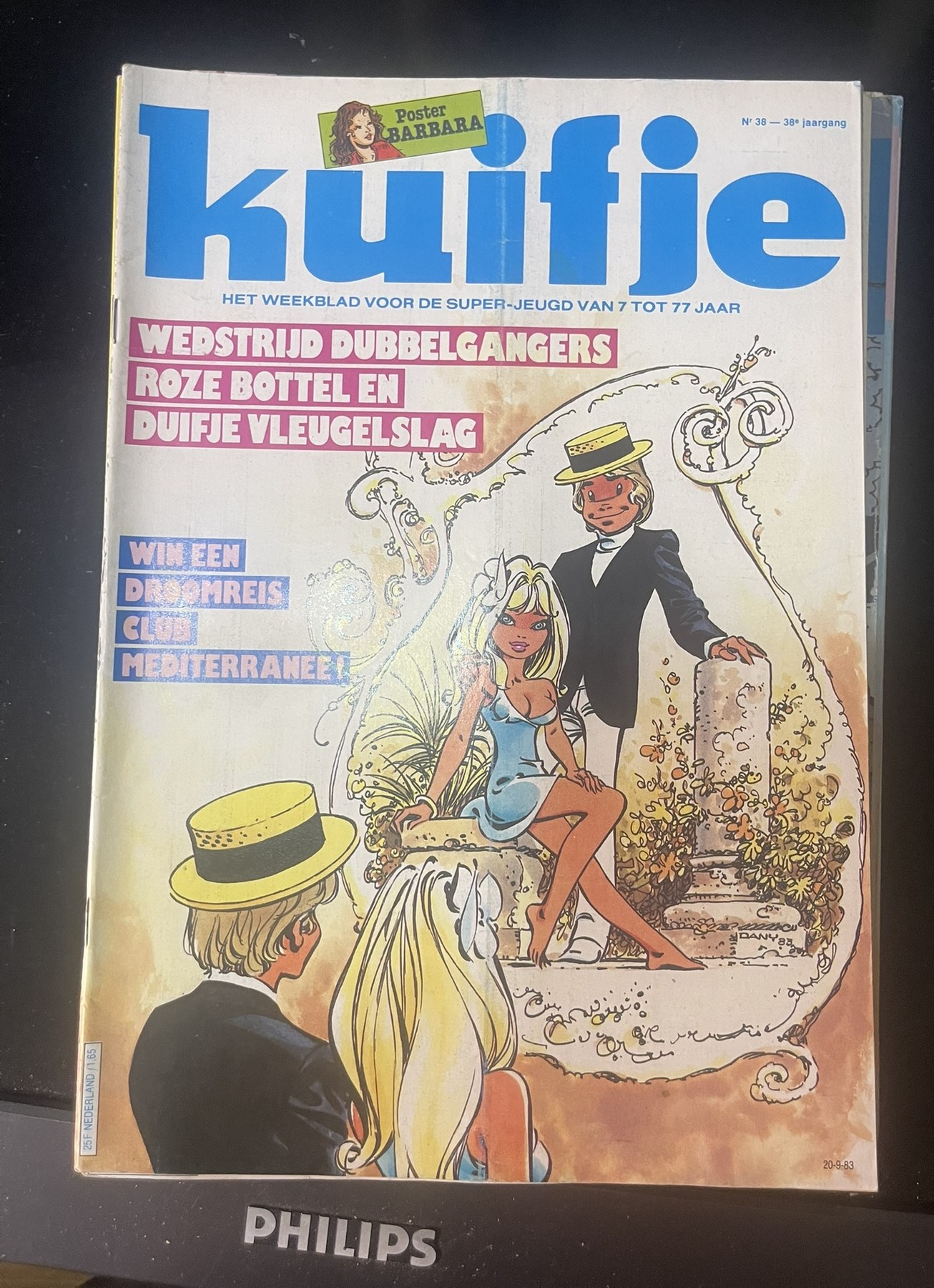 Cover van Kuifje 38