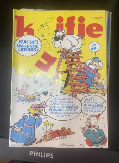 Cover van Kuifje 39