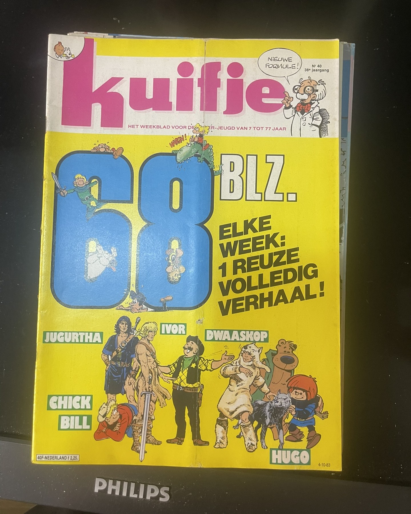 Cover van Kuifje 40