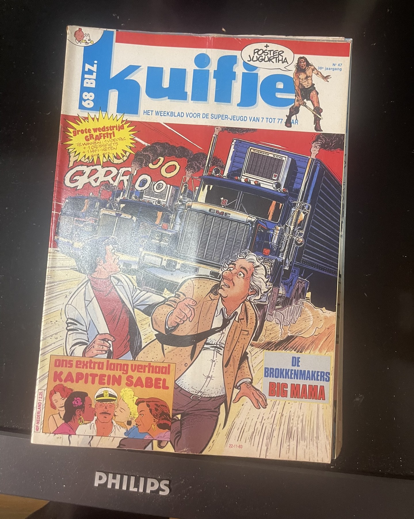 Cover van Kuifje 47