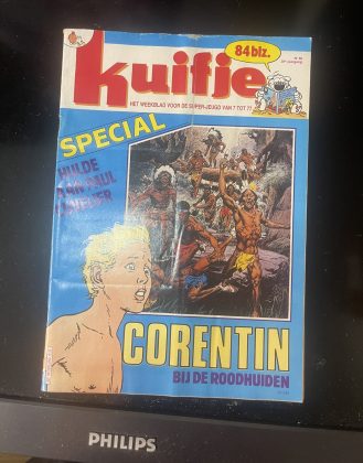 Cover van Kuifje 52