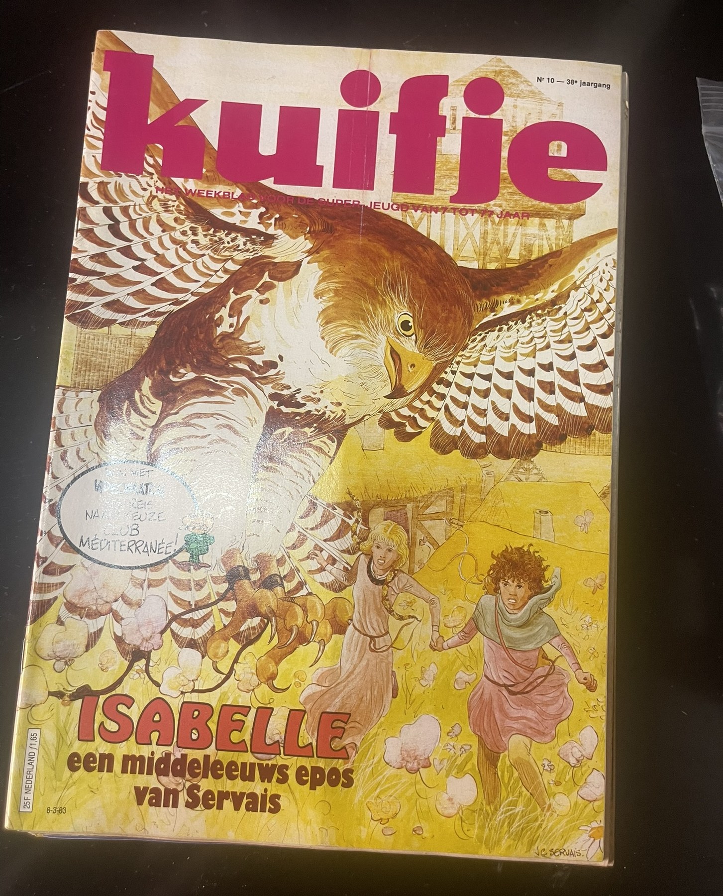 Cover van Kuifje 8