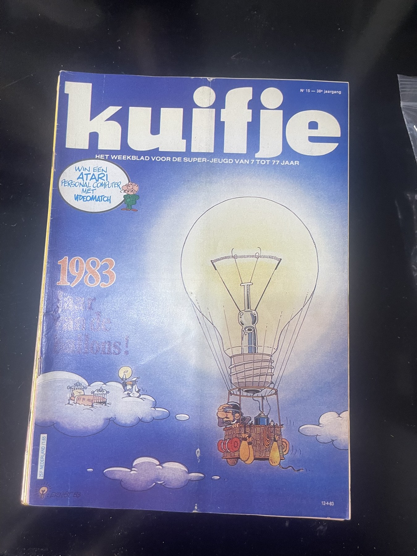 Cover van Kuifje 15