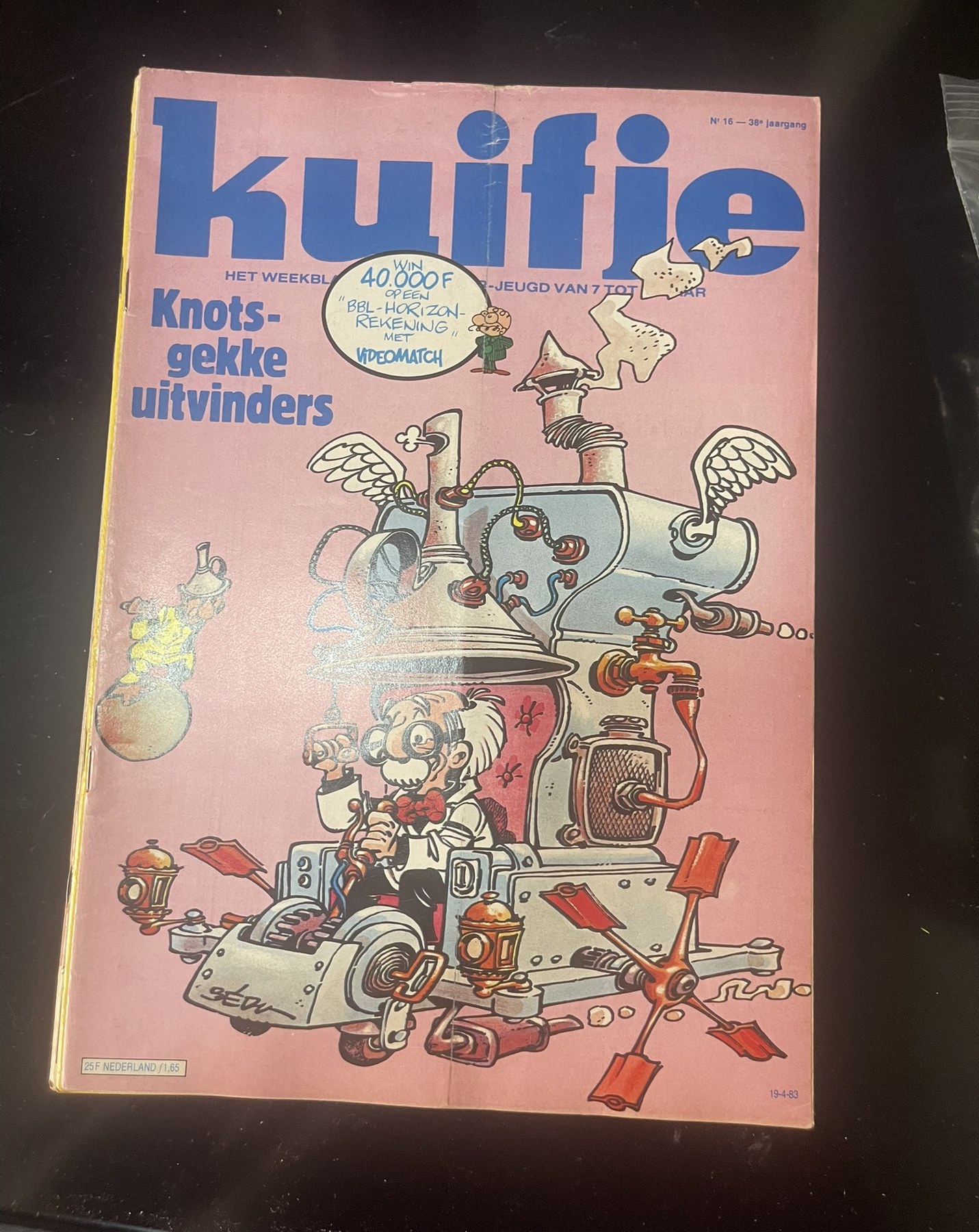 Cover van Kuifje 16