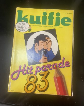 Cover van Kuifje 19
