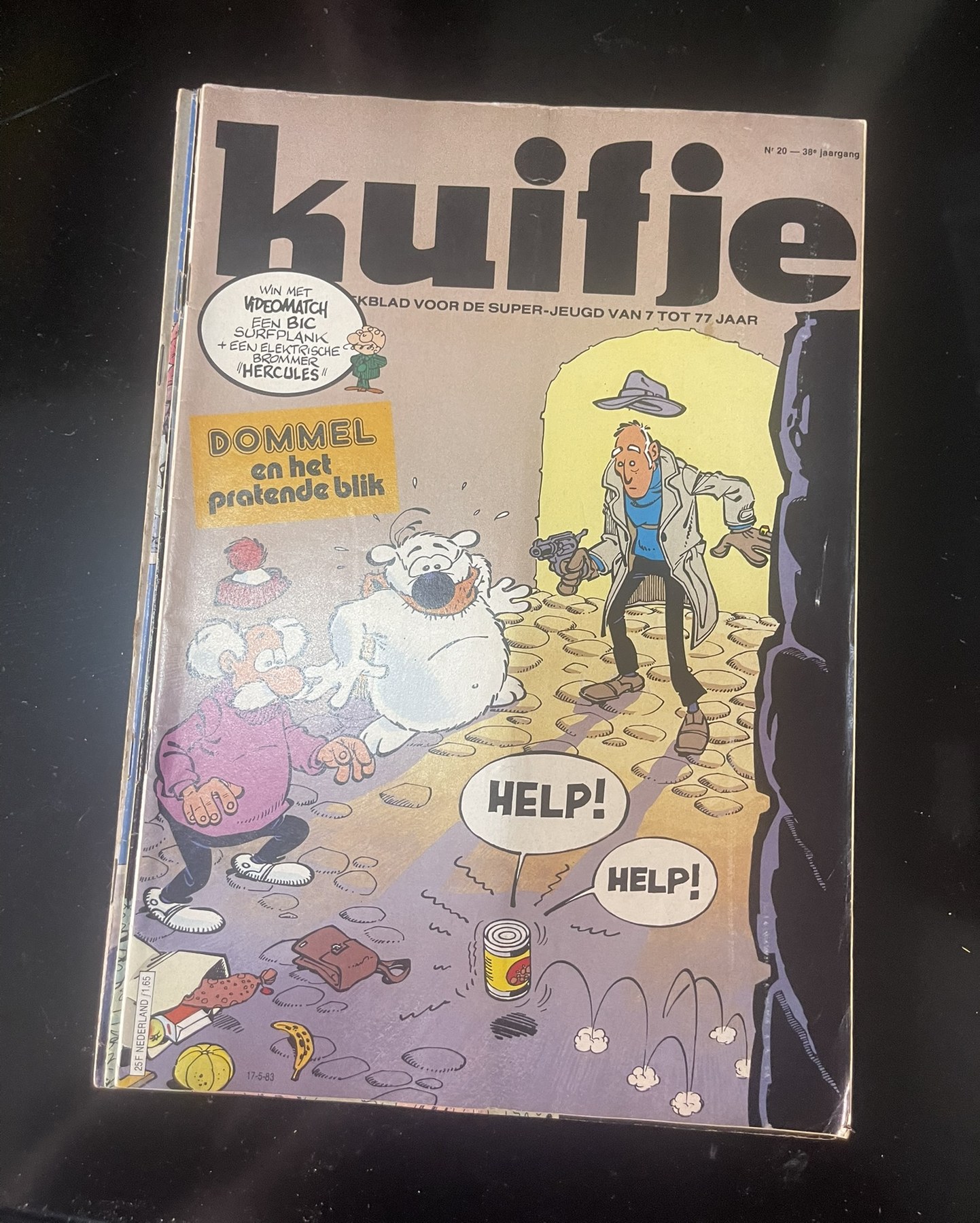 Cover van Kuifje 20
