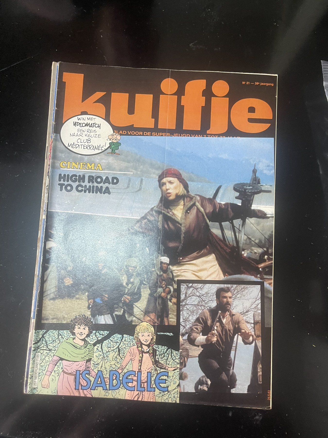Cover van Kuifje 21