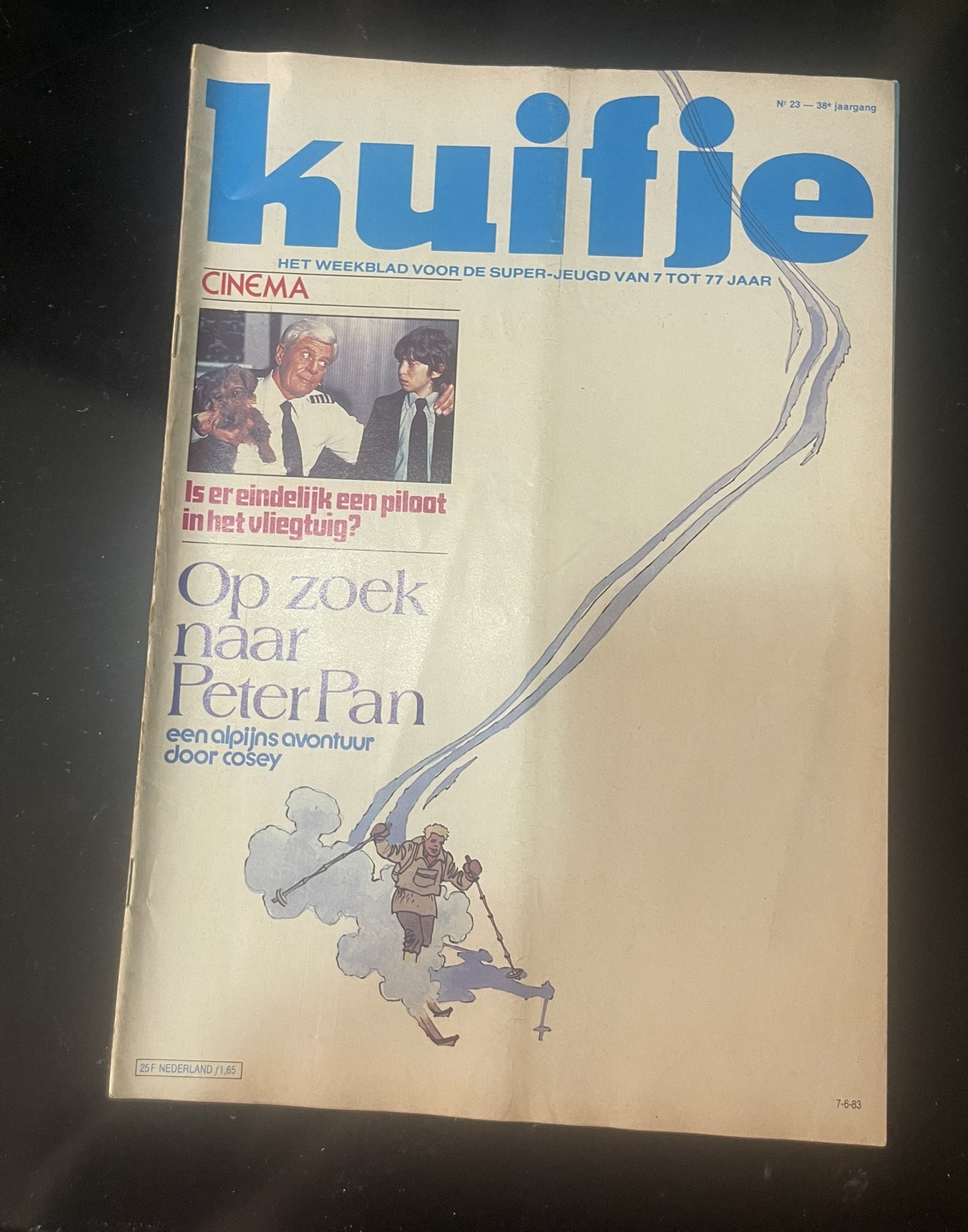 Cover van Kuifje 23