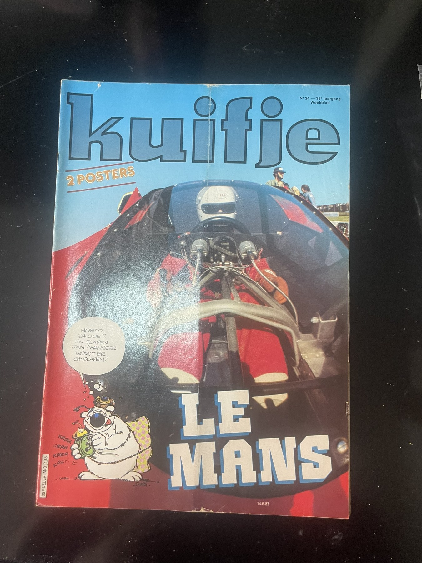 Cover van Kuifje 24