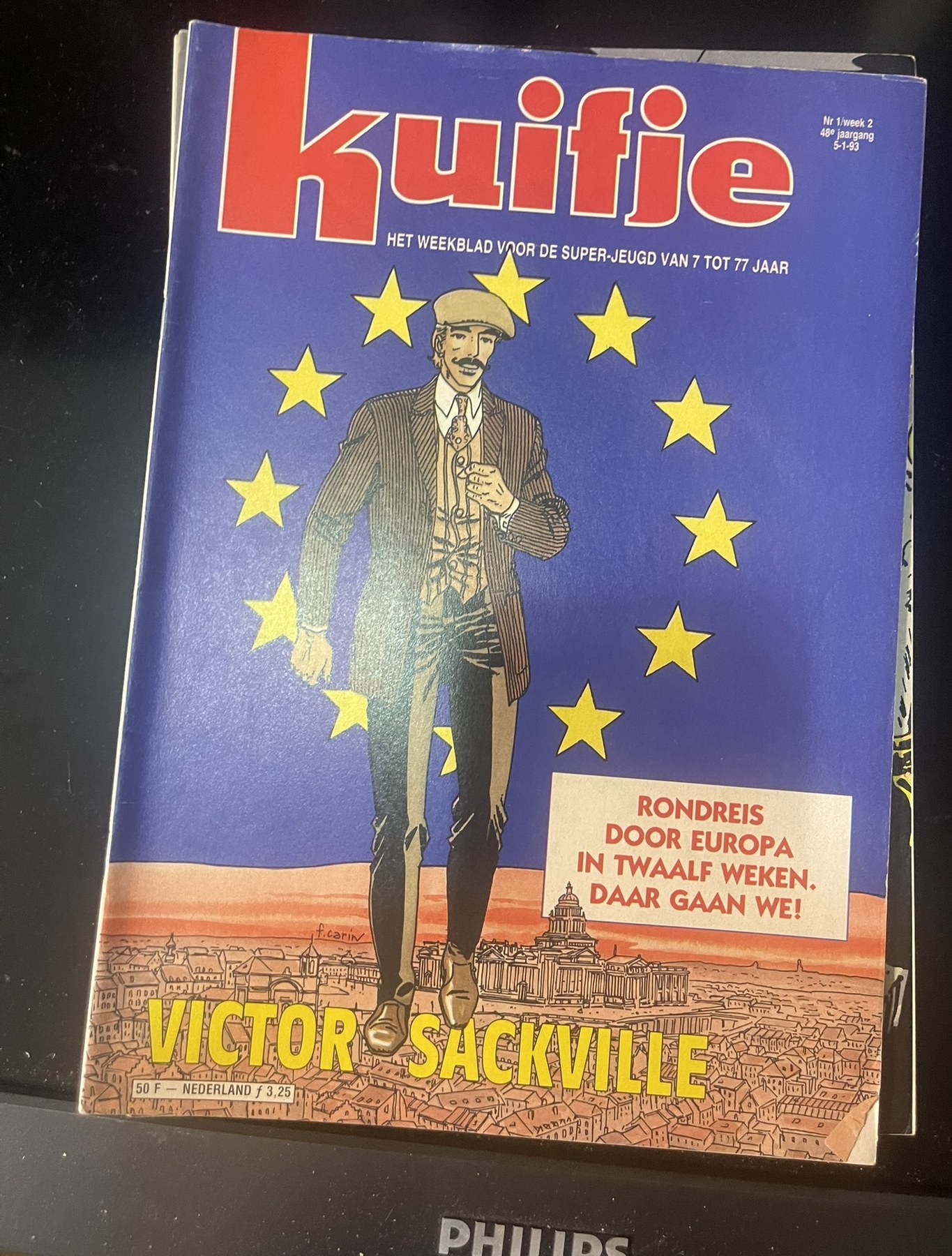 Cover van Kuifje 1