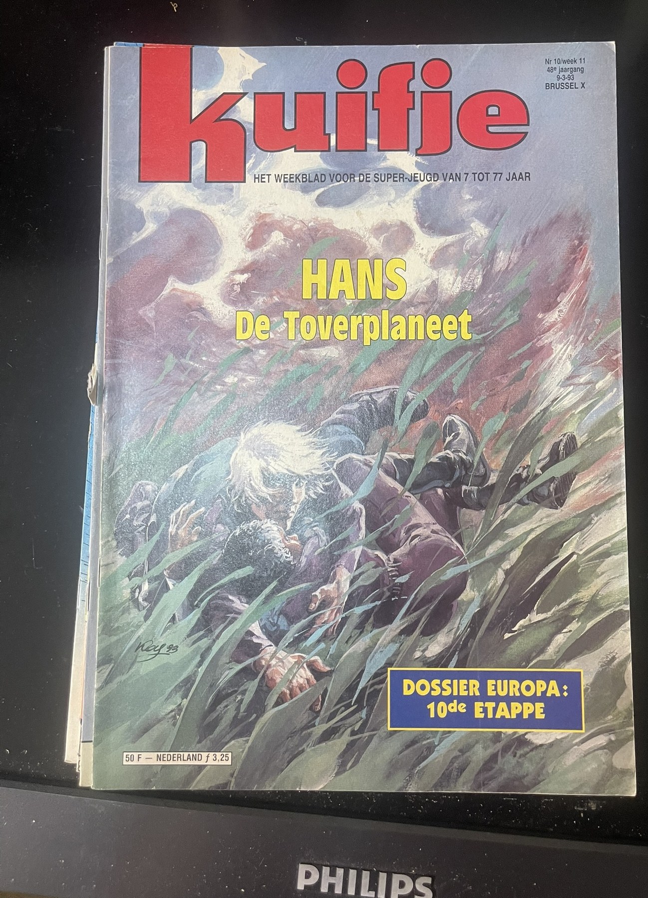 Cover van Kuifje 10