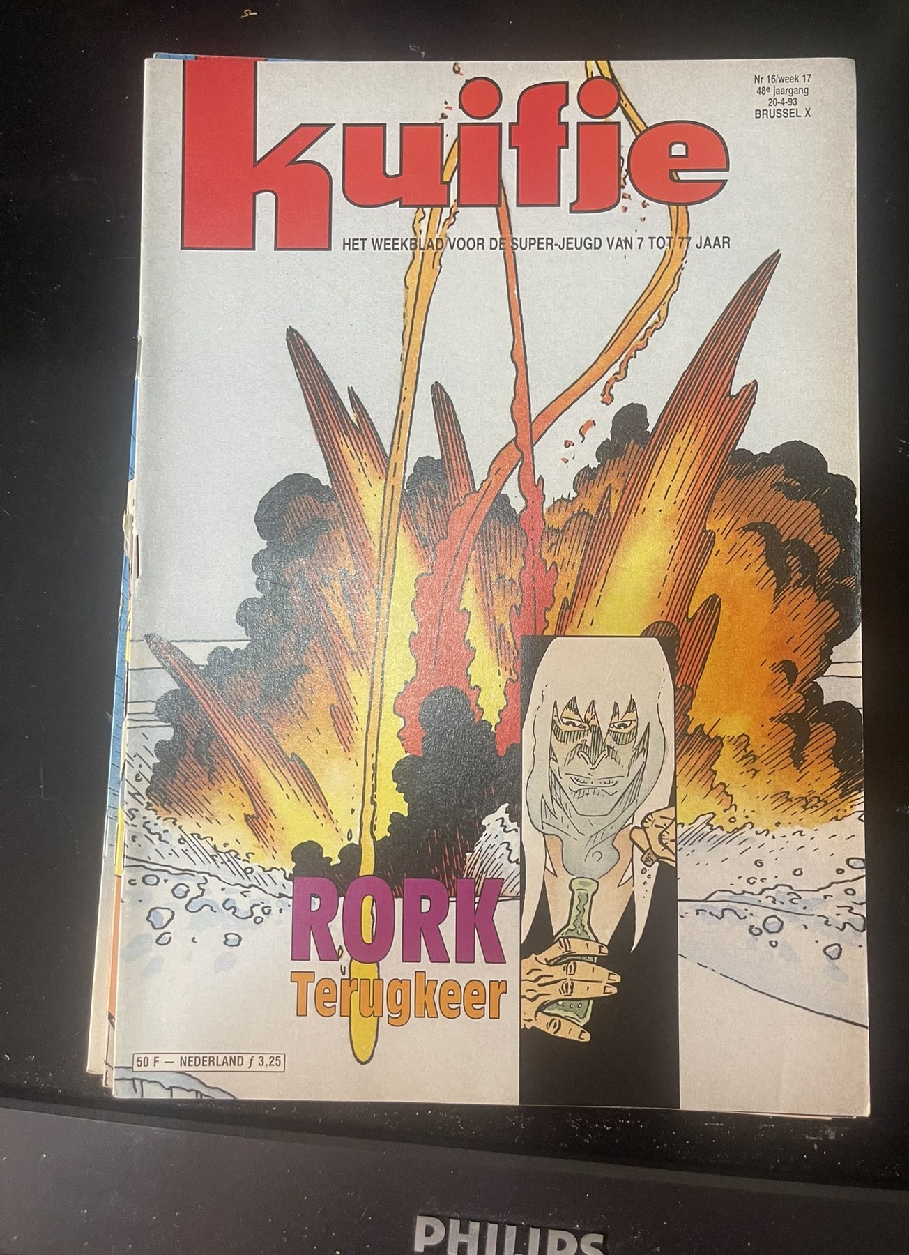 Cover van Kuifje 16