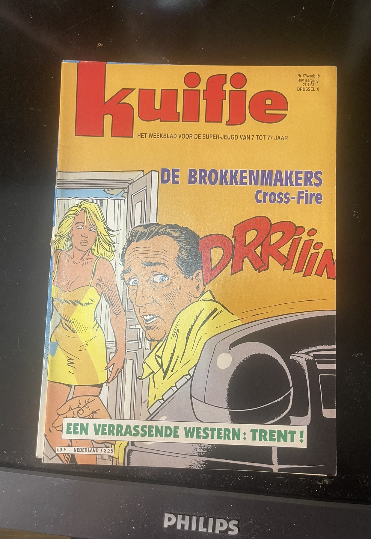 Cover van Kuifje 17