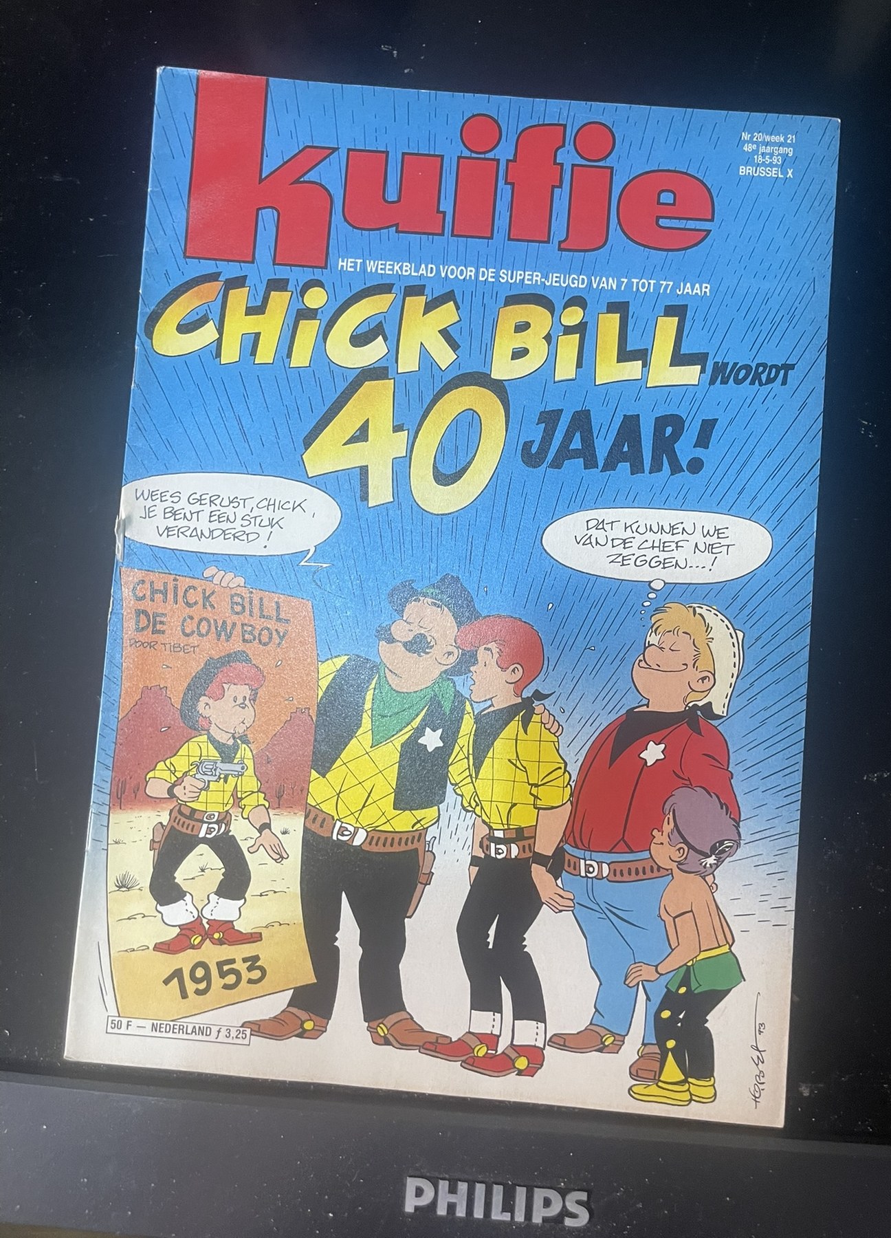 Cover van Kuifje 20