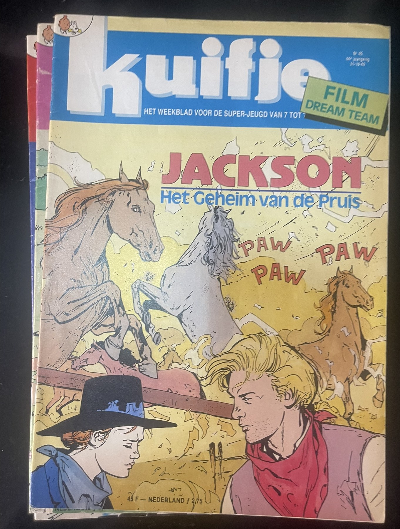 Cover van Kuifje 45