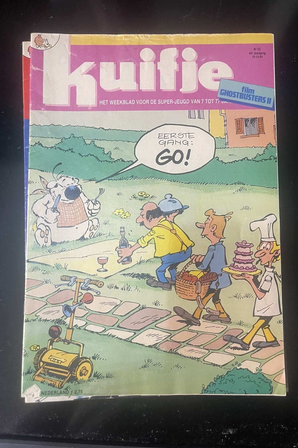 Cover van Kuifje 52