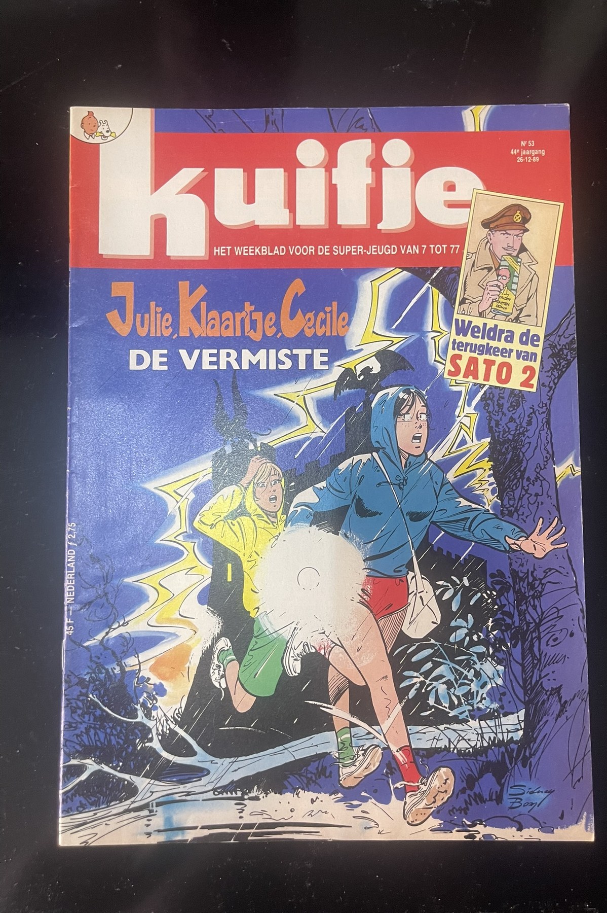 Cover van Kuifje 53