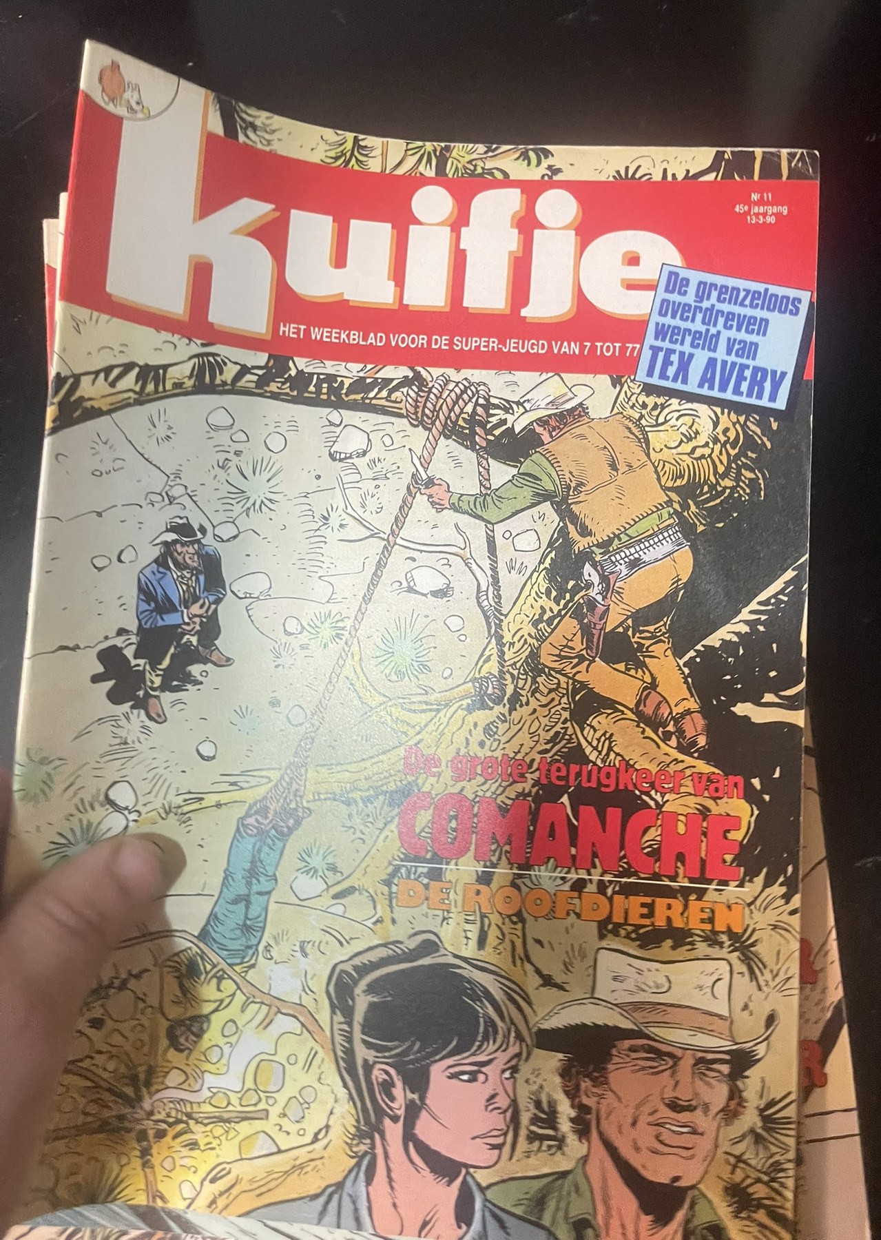 Cover van Kuifje 11