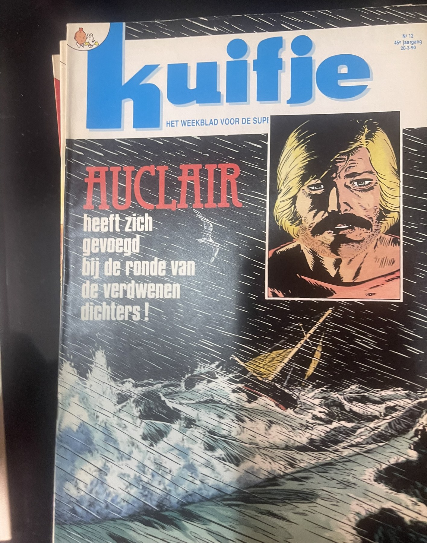 Cover van Kuifje 12