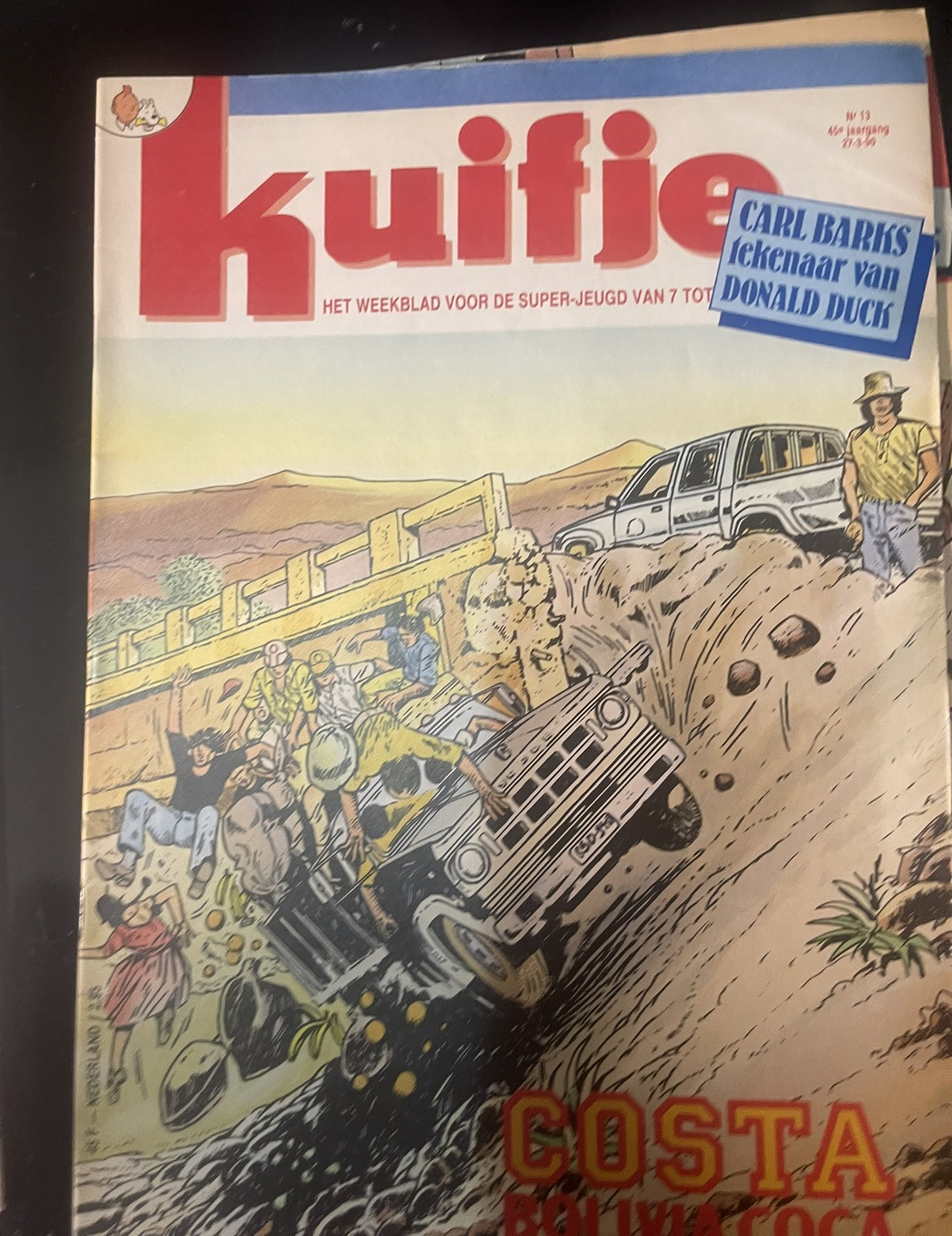 Cover van Kuifje 13