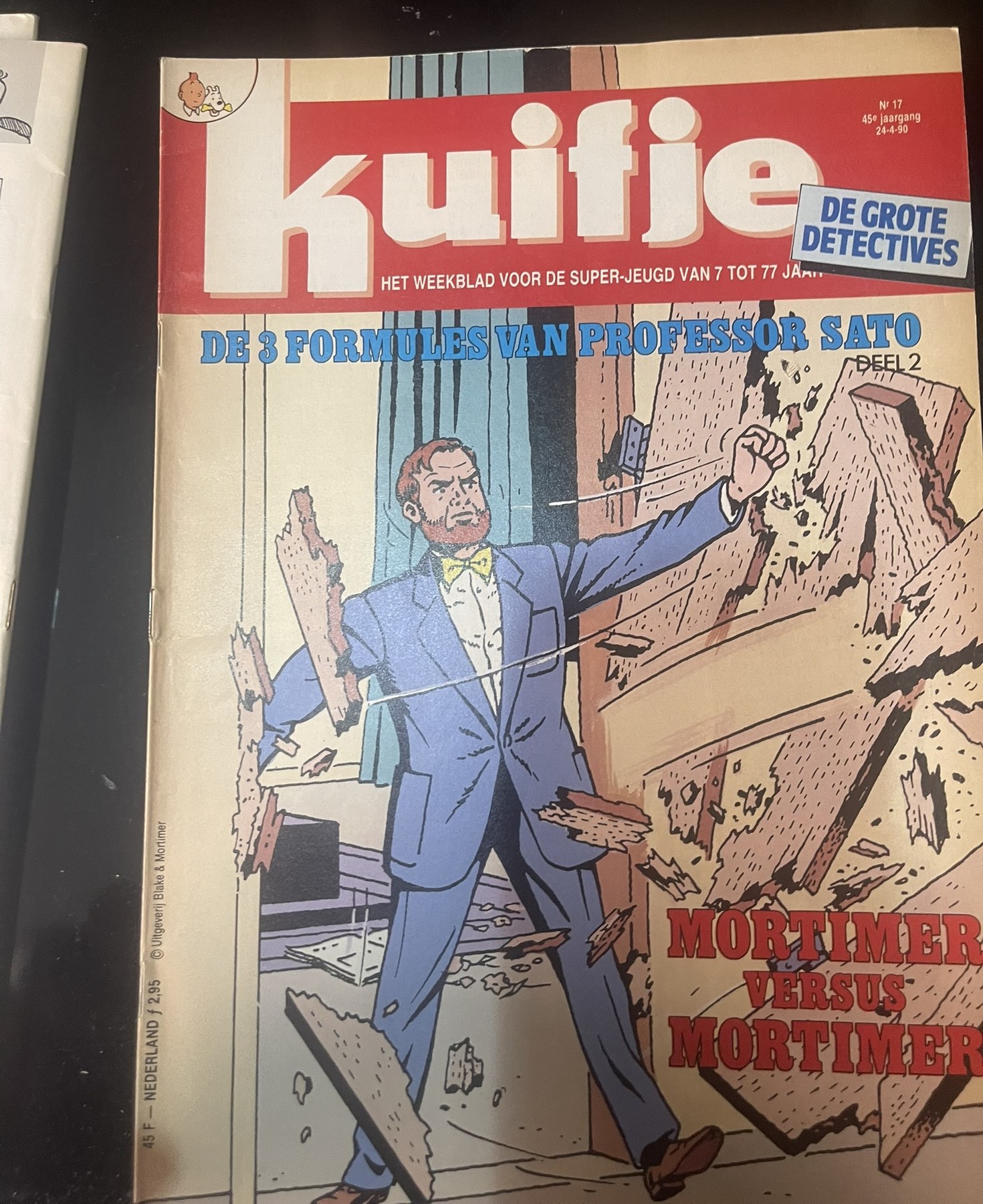 Cover van Kuifje 17