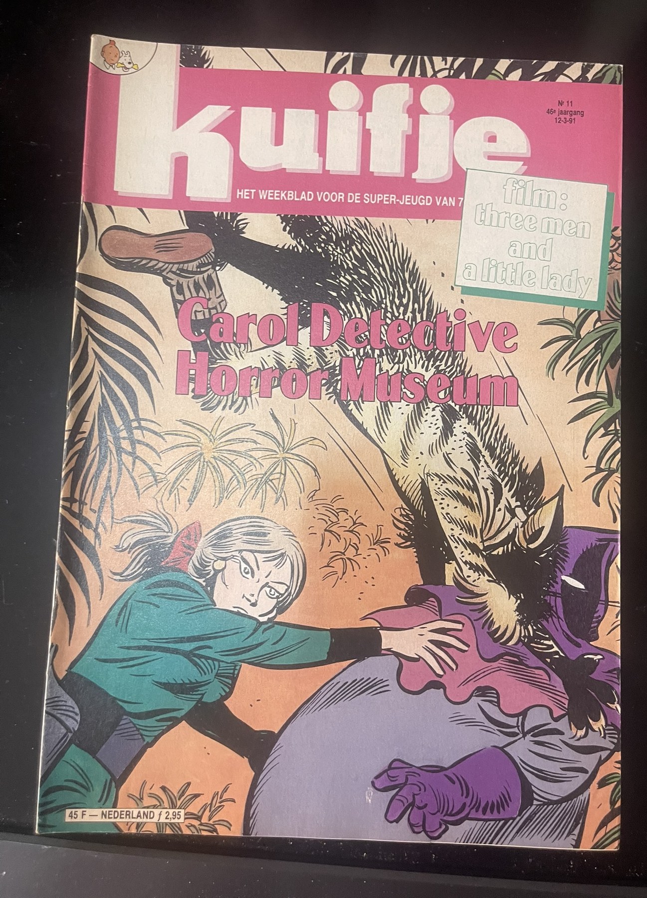 Cover van Kuifje 8