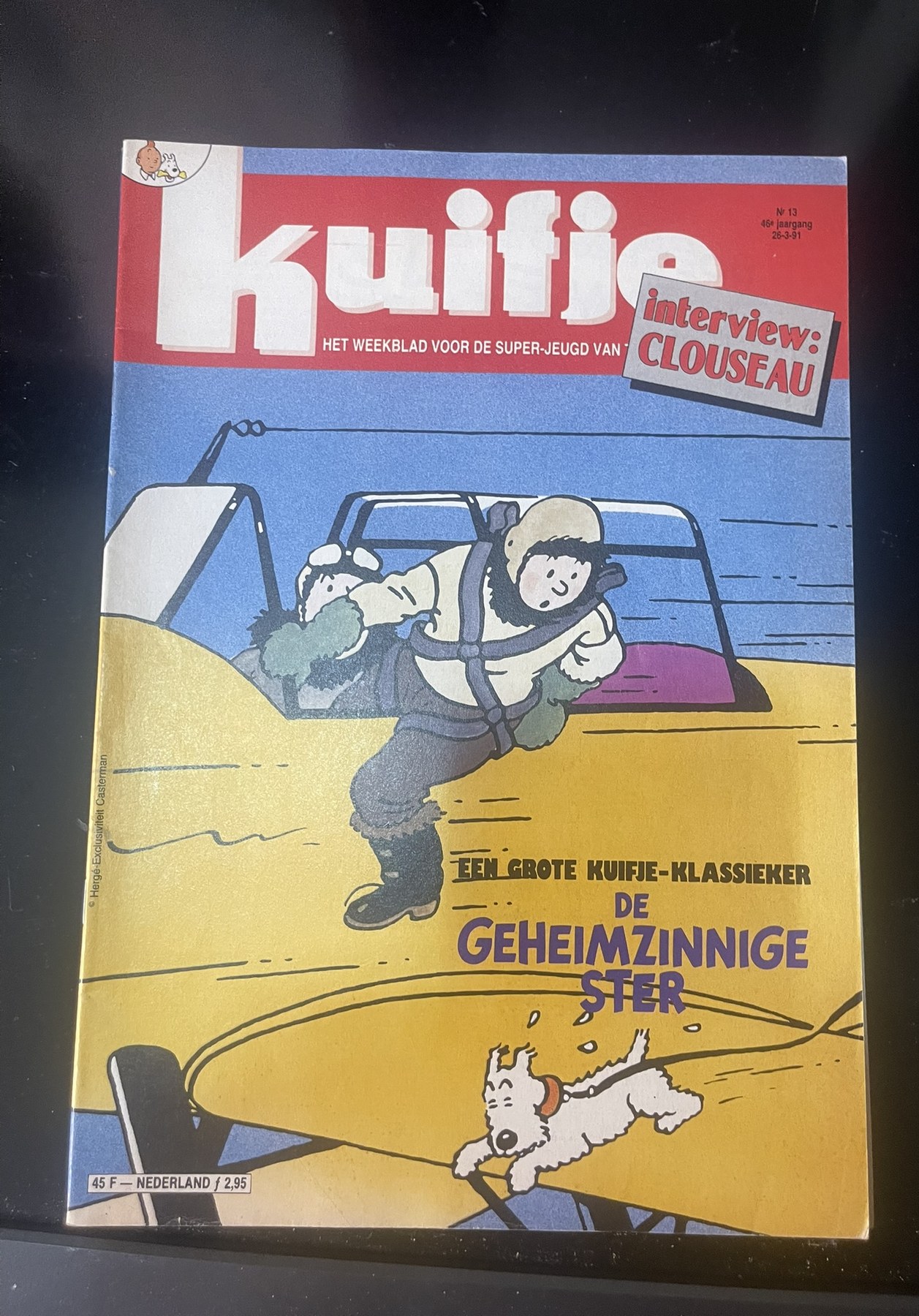 Cover van Kuifje 10