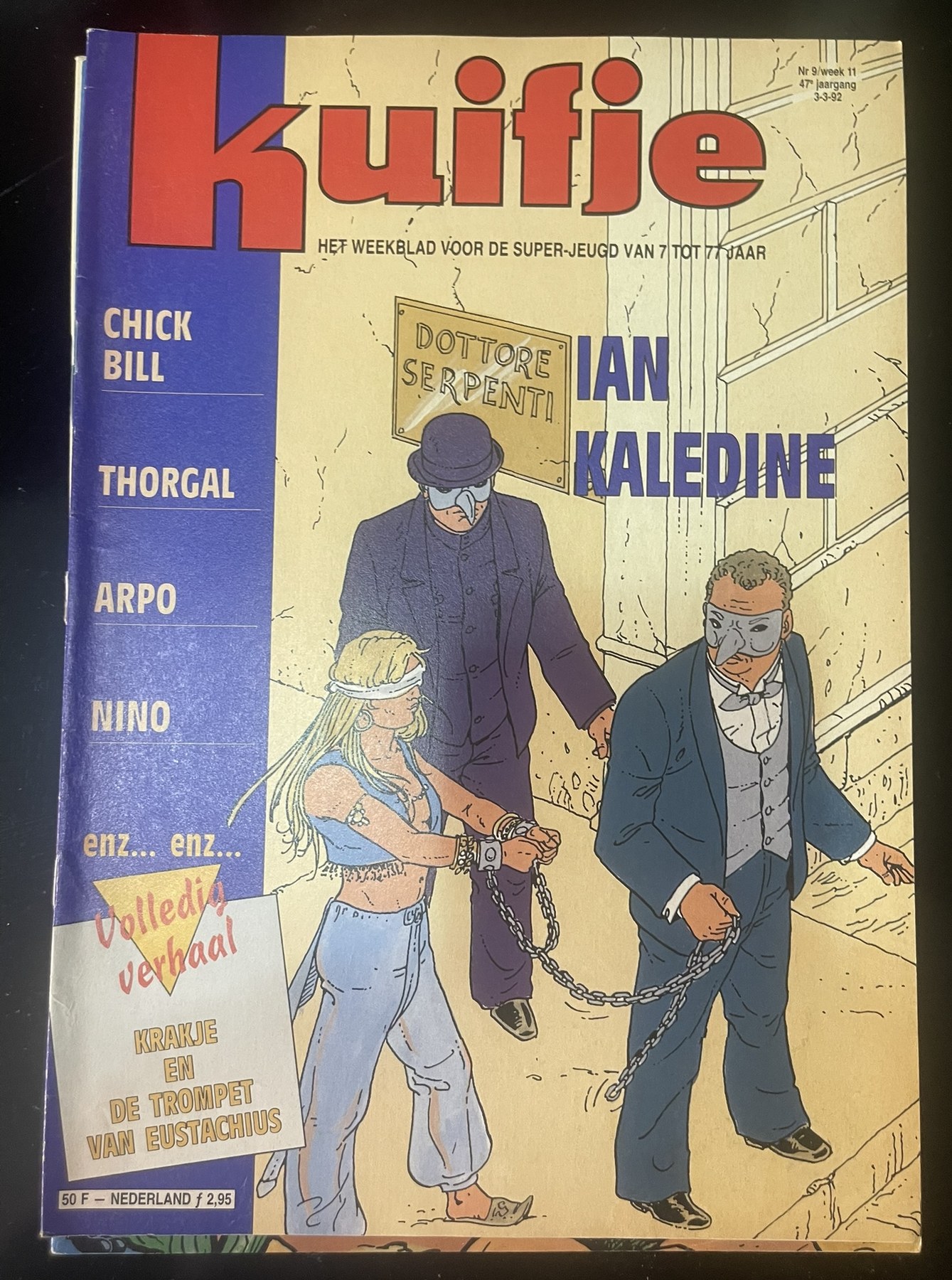 Cover van Kuifje 9