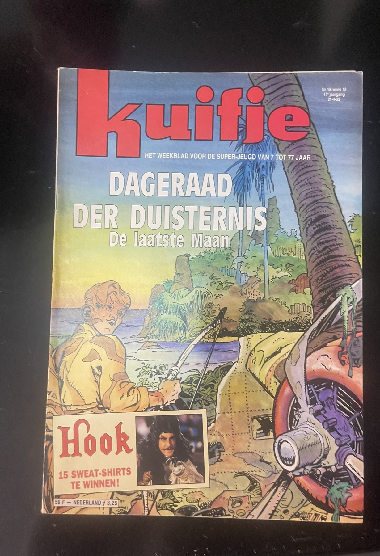 Cover van Kuifje 16