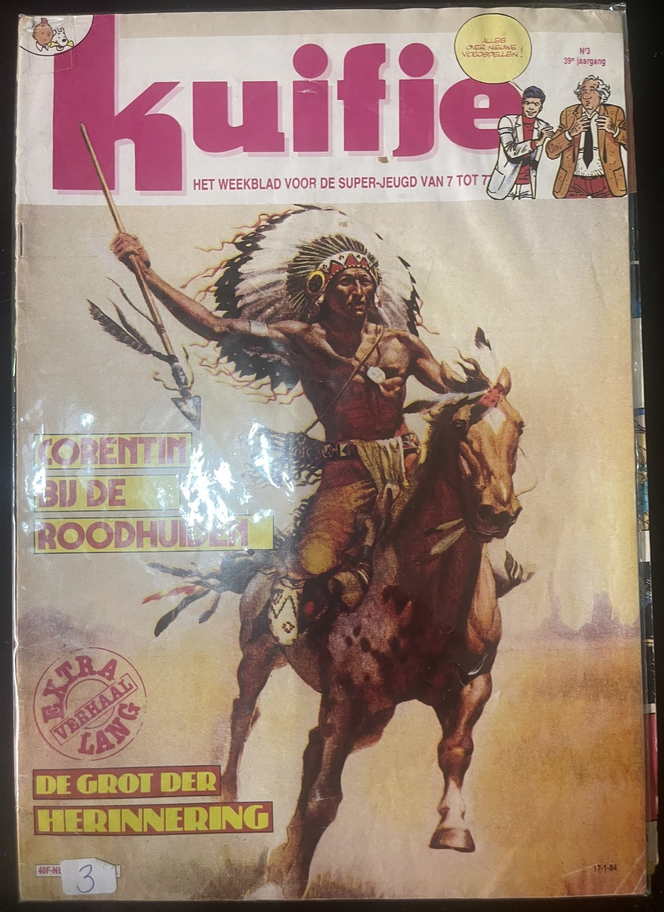 Cover van Kuifje 3