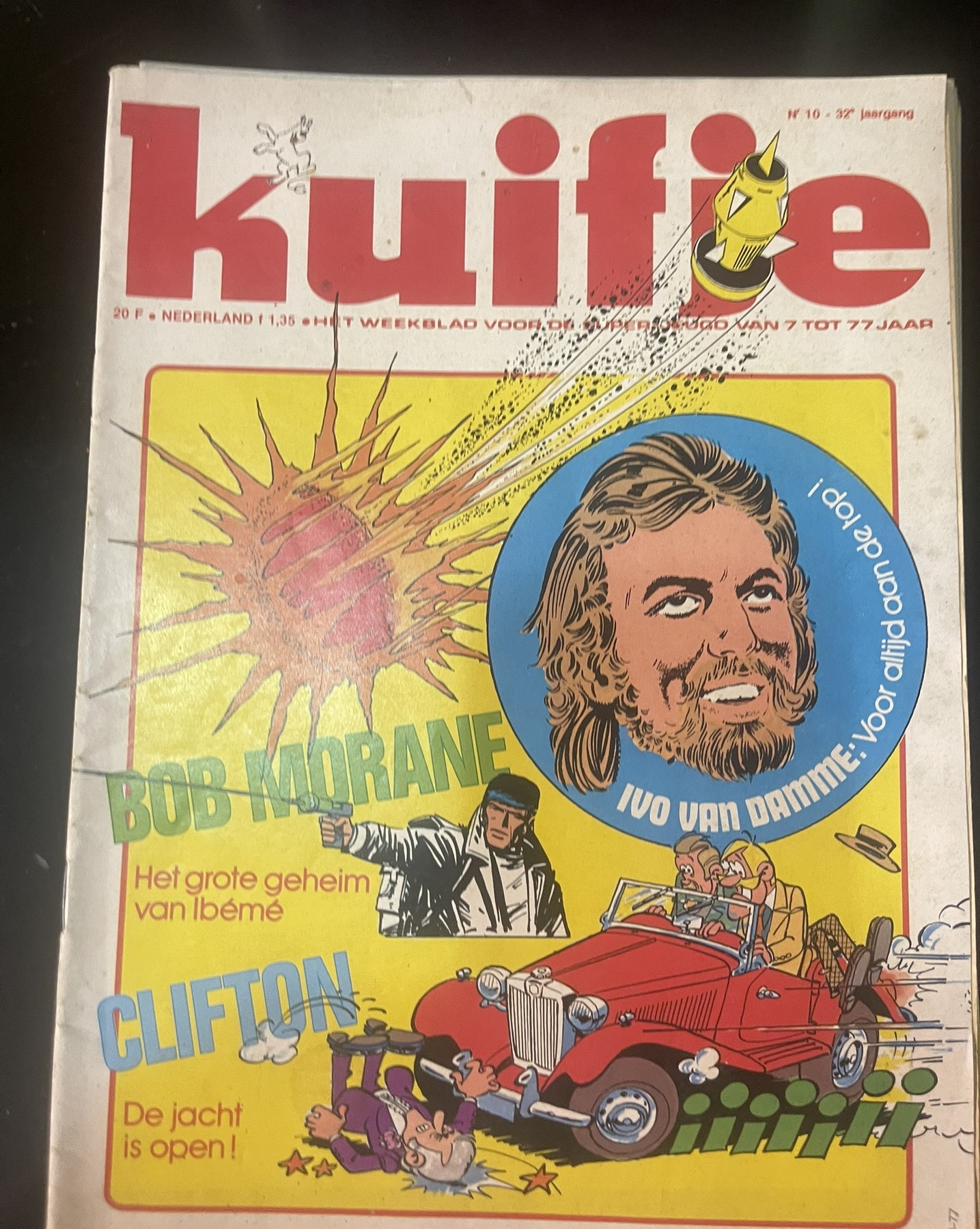 Cover van Kuifje 10
