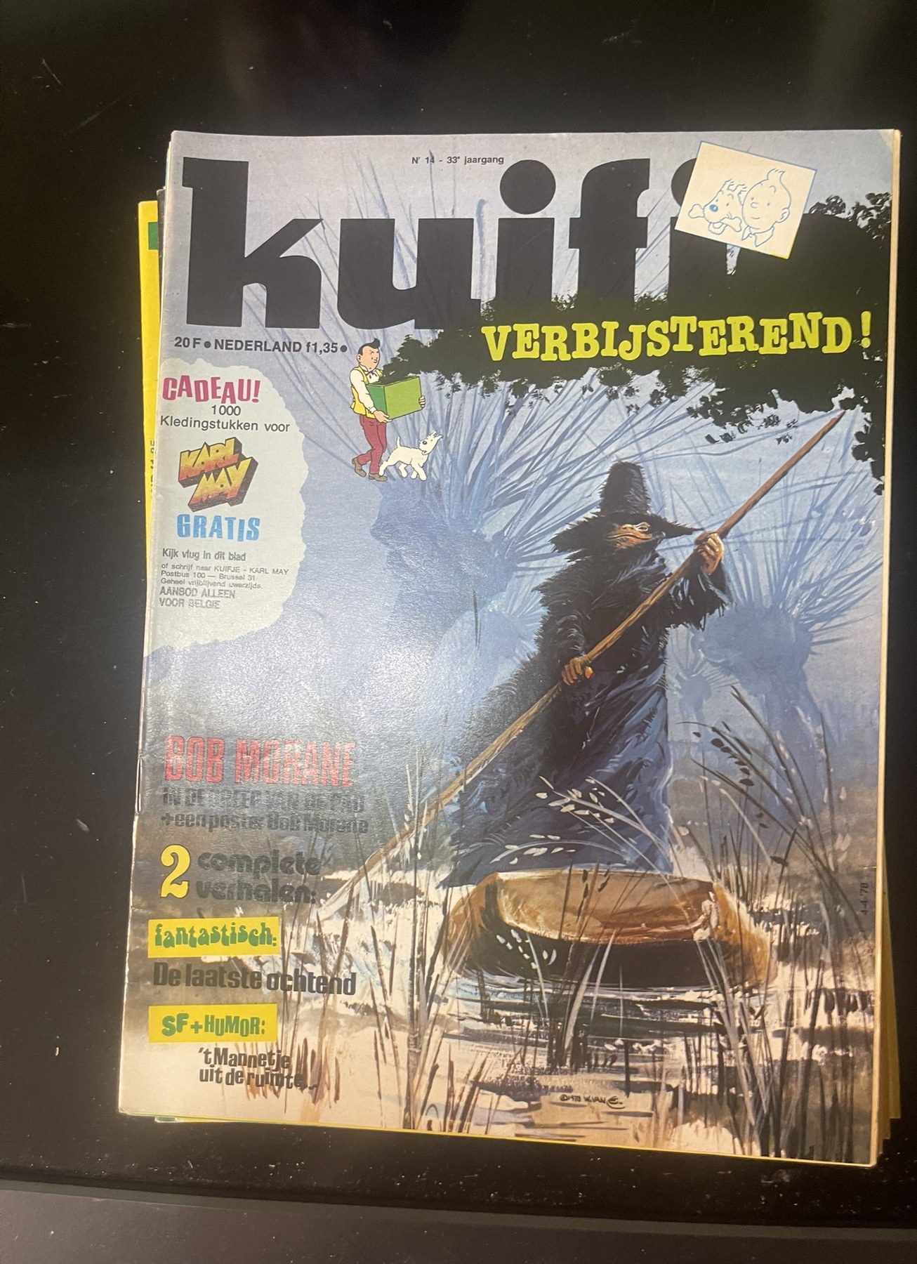 Cover van Kuifje 14