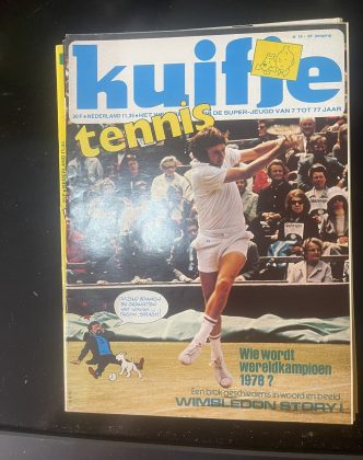 Cover van Kuifje 19
