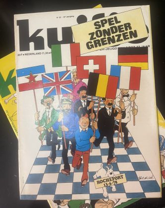 Cover van Kuifje 23