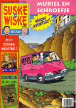 Cover van Suske en Wiske weekblad 19