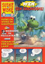 Cover van Suske en Wiske weekblad 28