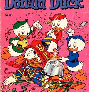 Voorbeeldcover Donald Duck weekblad 1980 nummer 43