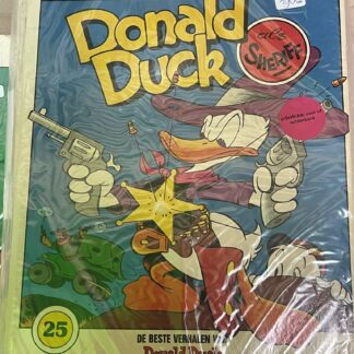 Donald Duck als sheriff