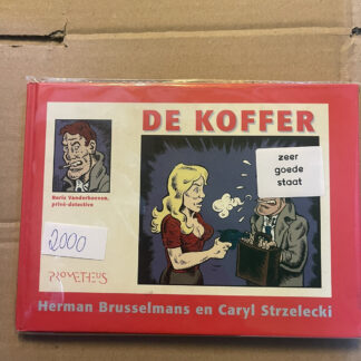 De koffer, voorkant van eigen exemplaar, zeer goede staat