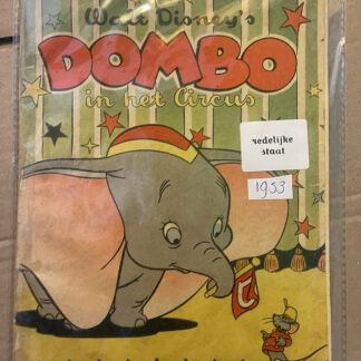 Dombo in het circus, voorkant van eigen exemplaar, redelijke staat