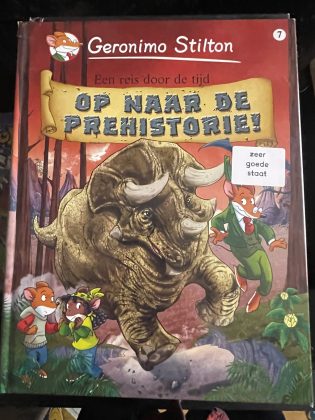 Op naar de prehistorie!, eigen opname in doos 125