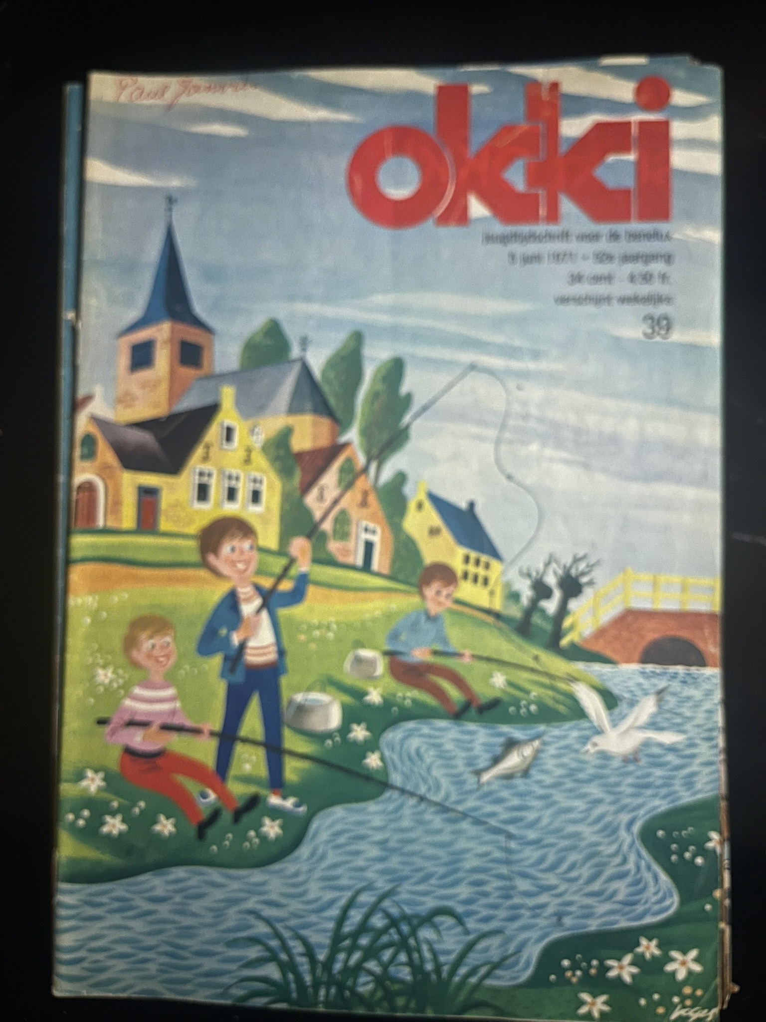 Okki 39, eigen opname in doos 124