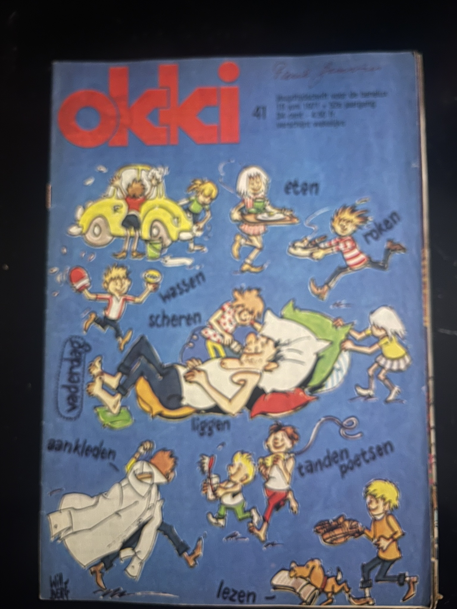 Okki 41, eigen opname in doos 124
