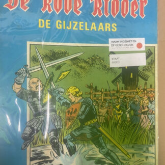De gijzelaars, De Rode Ridder, nummer 99, eigen coverfoto uit box 140